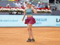 Paula Badosa en un partido del Masters 1000 de Madrid