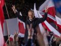 Donald Tusk, líder del partido Plataforma Cívica, candidato en las próximas elecciones polacas