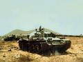 Tanque sirio T-62 abandonado en los Altos del Golán