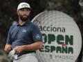 Jon Rahm en el hoyo 1 durante la tercera jornada del Abierto de España