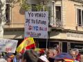 Hispanos contra la amnistía en Barcelona
