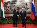 Viktor Orbán y Vladimir Putin en China