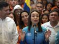 La precandidata presidencial venezolana por el partido opositor Vente Venezuela, María Corina Machado