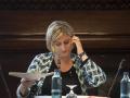 La vicepresidenta primera del Parlament, Alba Vergés