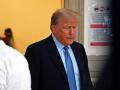 Donald Trump, a la salida del juicio por fraude en Nueva York