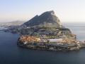 Vista aérea del extremo sur de Gibraltar