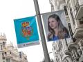 Banderola colocada por el Ayuntamiento de Madrid