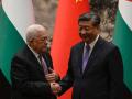 Xi Jinping recibe en Pekín al presidente de la Autoridad Palestina Mahmud Abbas en Pekín (Junio 2023)