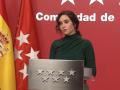 Declaraciones de la presidenta de la Comunidad de Madrid, Isabel Díaz Ayuso