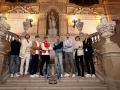 Foto oficial de los ocho tenistas que aspiran a llevarse la Copa de Maestros