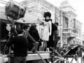 Geraldine Chaplin, durante el rodaje en Madrid de Doctor Zhivago