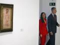 Los reyes Felipe y Letizia inaugurando la exposición 'Picasso 1906. La gran transformación' este martes en el Museo Reina Sofía de Madrid
