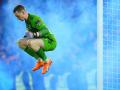 El portero del Everton, Jordan Pickford, durante un partido de Premier League