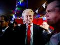 Geert Wilders celebra el resultado conseguido en las elecciones de este miércoles