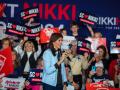 Nikki Haley aspirante a la nominación republicana a la Casa Blanca