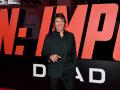 El actor Tom Cruise en la presentación de la última entrega de «Misión Imposible»