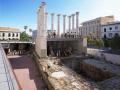 Infografía del resultado de las obras en el Templo Romano
