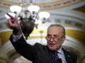 Chuck Schumer, líder de la mayoría demócrata en el senado