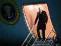 Joe Biden se baja del Air Force One