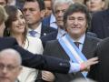 El nuevo presidente de Argentina, Javier Milei, y su vicepresidenta Victoria Villarruel