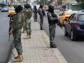 Policías y miembros de las Fuerzas Armadas de Ecuador