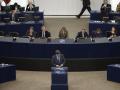 Carles Puigdemont en el Parlamento Europeo de Estrasburgo