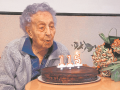 Maria Branyas, cuando cumplió 115 años (ahora tiene uno más)