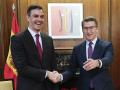 Pedro Sánchez y Alberto Núñez Feijóo