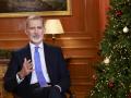El Rey Felipe VI, durante el discurso de Navidad del año 2023