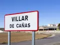Entrada a Villar de Cañas, en Cuenca