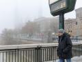Frío y niebla en Zaragoza