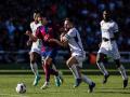 El duelo de Liga entre Barcelona y Real Madrid hace unas semanas en Montjuic