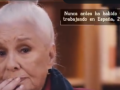 Lola Herrera durante el resumen del año en TVE