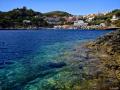 El pueblo de Ustica desde el mar