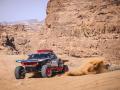 Carlos Sainz no ha tenido la mejor de las etapas en su debut en el Dakar de 2024