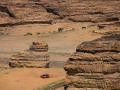 El desierto es el gran rival de los pilotos en el Dakar