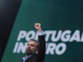 Pedro Nuno Santos durante la presentación de su programa electoral