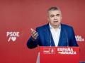 El secretario de Organización del PSOE, Santos Cerdán, durante una rueda de prensa posterior a la reunión de la Comisión Ejecutiva Federal del PSOE, en la sede del PSOE en Ferraz, a 8 de enero de 2024, en Madrid (España). La comisión es el órgano ejecutivo del PSOE. Aprueba los documentos políticos de la organización, realiza el seguimiento de la acción de gobierno y dirige y coordina la actividad cotidiana del partido.
08 ENERO 2024;REUNIÓN;PSOE;PARTIDO;SOCIALISTA;OBRERO;ESPAÑOL;FERRAZ;SEDE;
Carlos Luján / Europa Press
08/1/2024