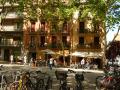 Plaza situada en el barcelonés barrio de Gracia
