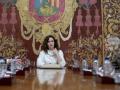 La presidenta de la Comunidad de Madrid, Isabel Díaz Ayuso, preside la reunión del Consejo de Gobierno