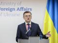 El ministro ucraniano de Exteriores, Dmytro Kuleba