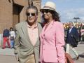 El torero Jaime Ostos y María Ángeles Grajal durante la Feria de San Isidro 2018 en Madrid. 16/05/2018