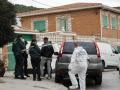 Agentes de la unidad científica de la Guardia Civil investiga lo sucedido en Morata de Tajuña
