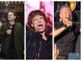 Bono, Mick Jagger y Bruce Springsteen
