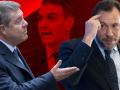 Fotomontaje de García-Page, Pedro Sánchez y Óscar Puente