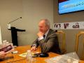 Jesús Torres López, en la presentación de su libro 'Contra viento y marea'