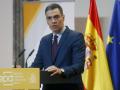 El presidente del Gobierno, Pedro Sánchez, en el acto que conmemora el Día de la Protección de Datos