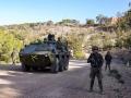 Efectivos del Grupo Táctico Melilla efectúan maniobras militares en la ciudad autónoma