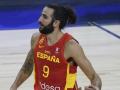 Ricky Rubio, en una imagen de archivo con la selección española de baloncesto