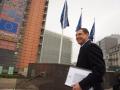 El presidente de la Junta de Andalucía, Juanma Moreno, este martes en Bruselas